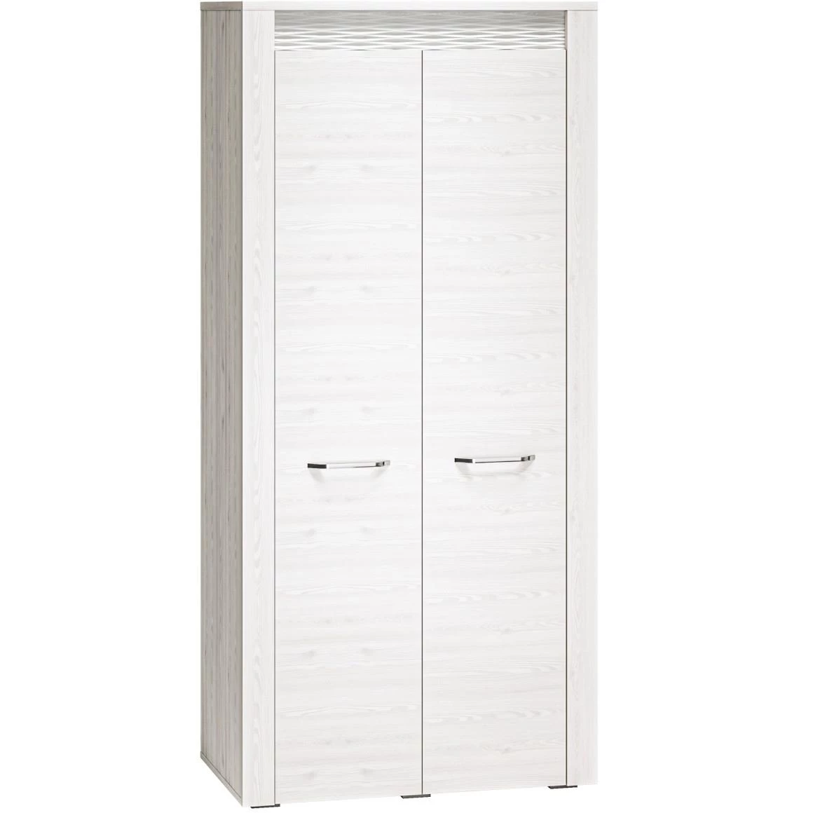 Clermont 01 ormar 2 vrata 92x55x200 cm beli