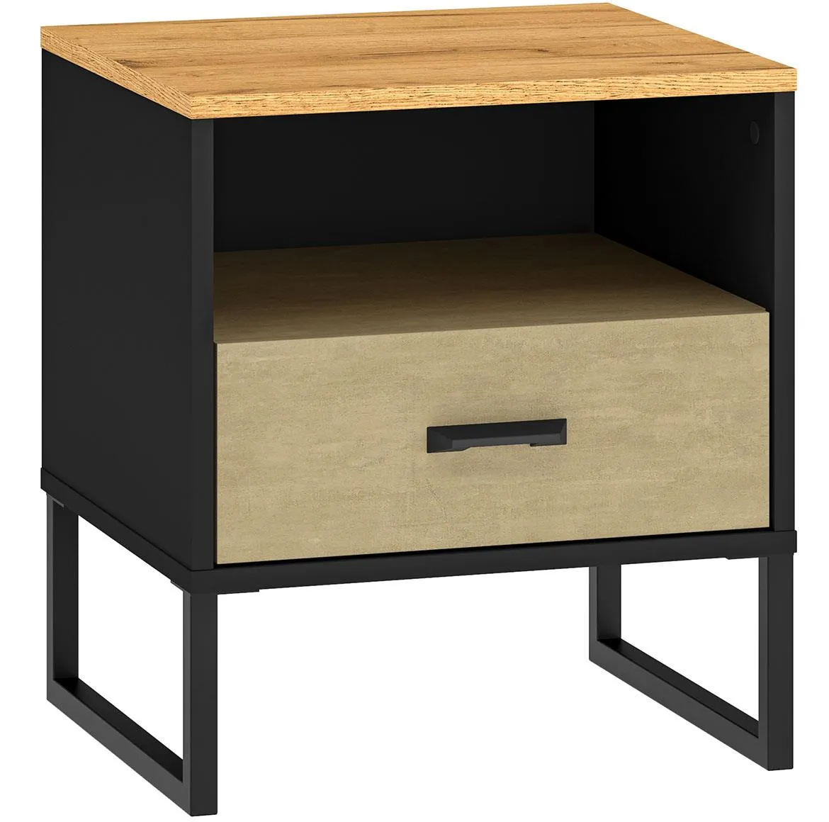 Colt 08 nocnik 1fioka 45x40x50 natur crna