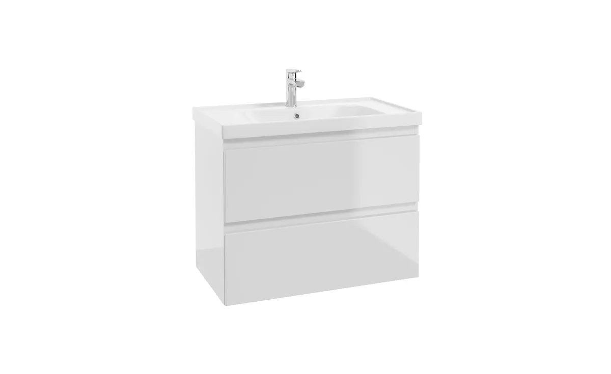 Corte kupatilska baza sa umivaonikom 80x45x65 cm bela