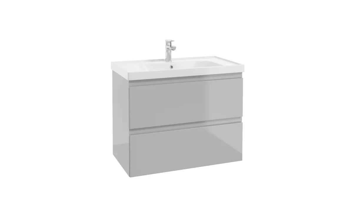 Corte kupatilska baza sa umivaonikom 80x45x65 cm siva