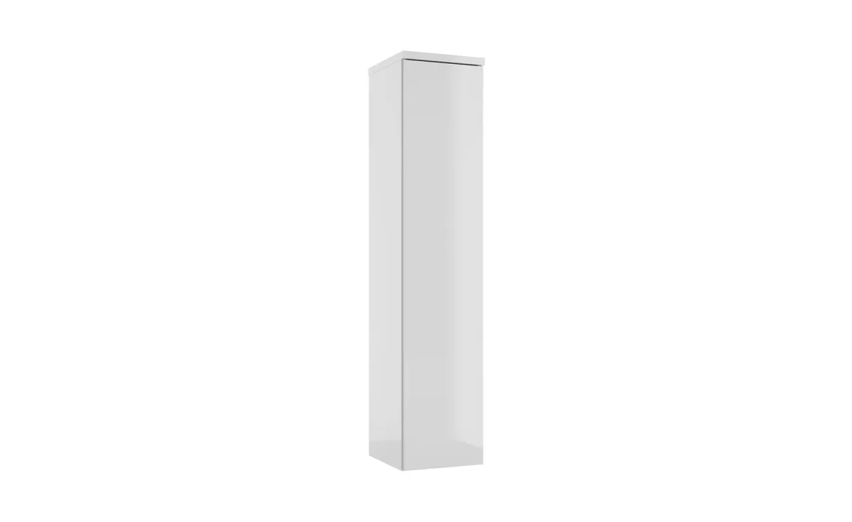 Corte viseći kupatilski ormar 1 vrata 30x33x140 cm bela