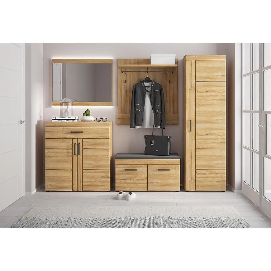 Cortina cipelarnik 100.2x38x92.8 oak