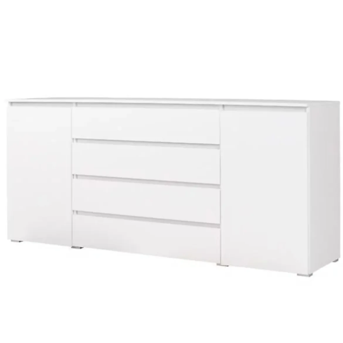 Cosmo komoda 2 vrata+4 fioke 184x41x97 bela
