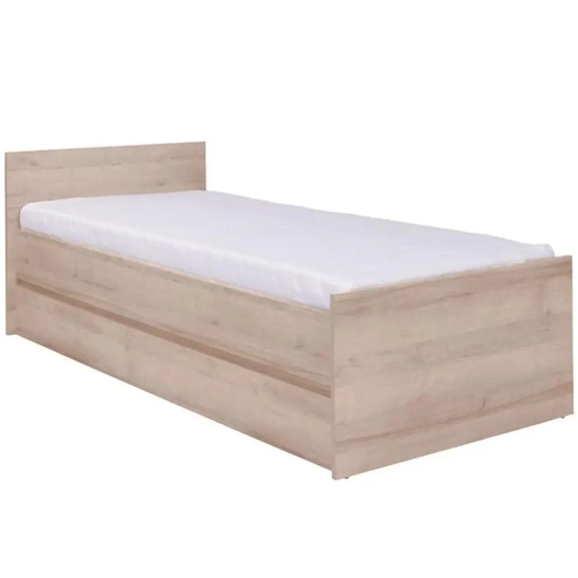 Cosmo krevet sa podnicom 90x203x70,5 natur (sonoma hrast)