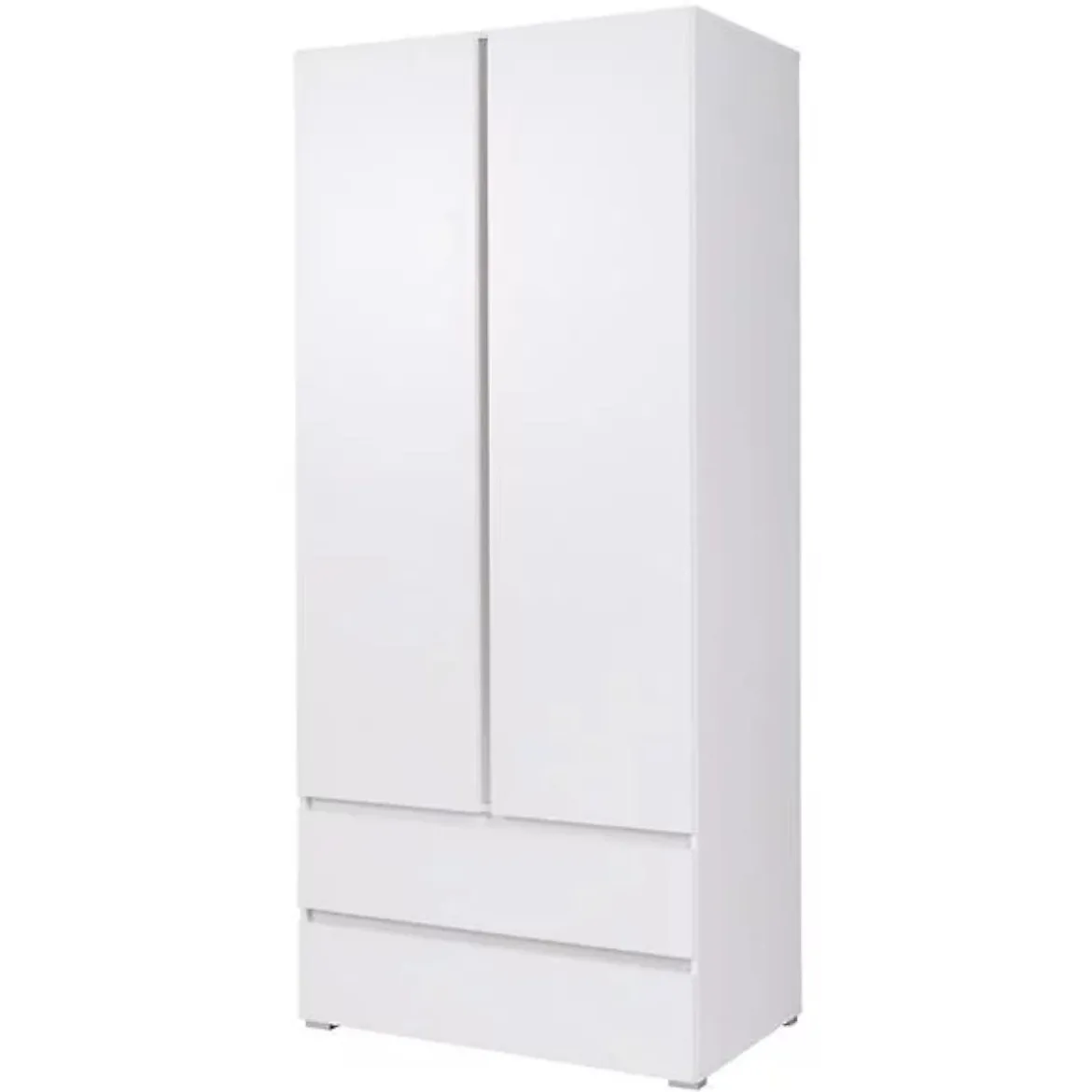 Cosmo ormar 2 vrata+2 fioke 92x51x204 bela