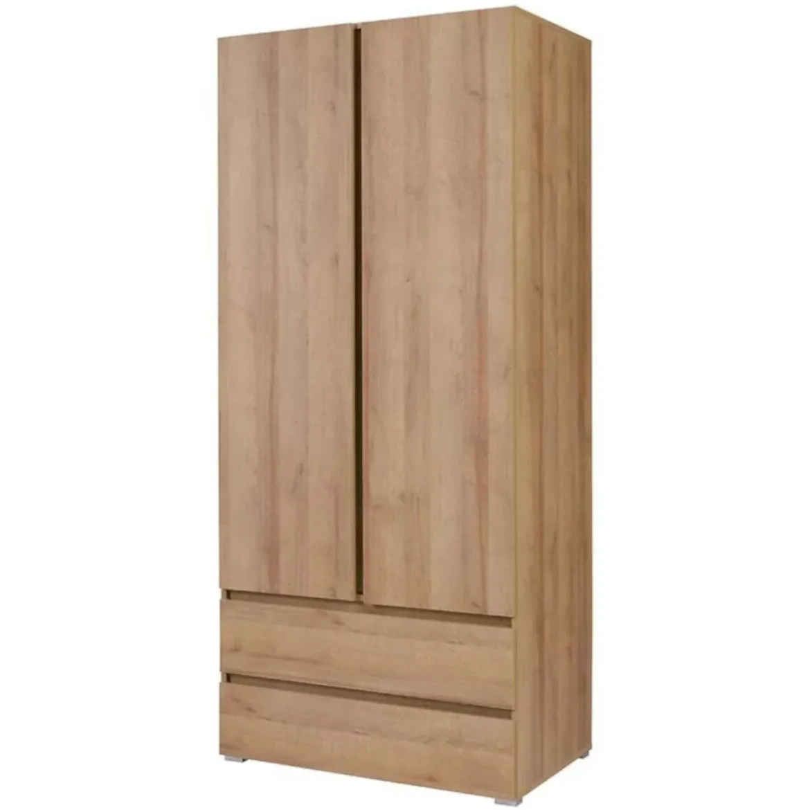 Cosmo ormar 2 vrata+2 fioke 92x51x204 natur