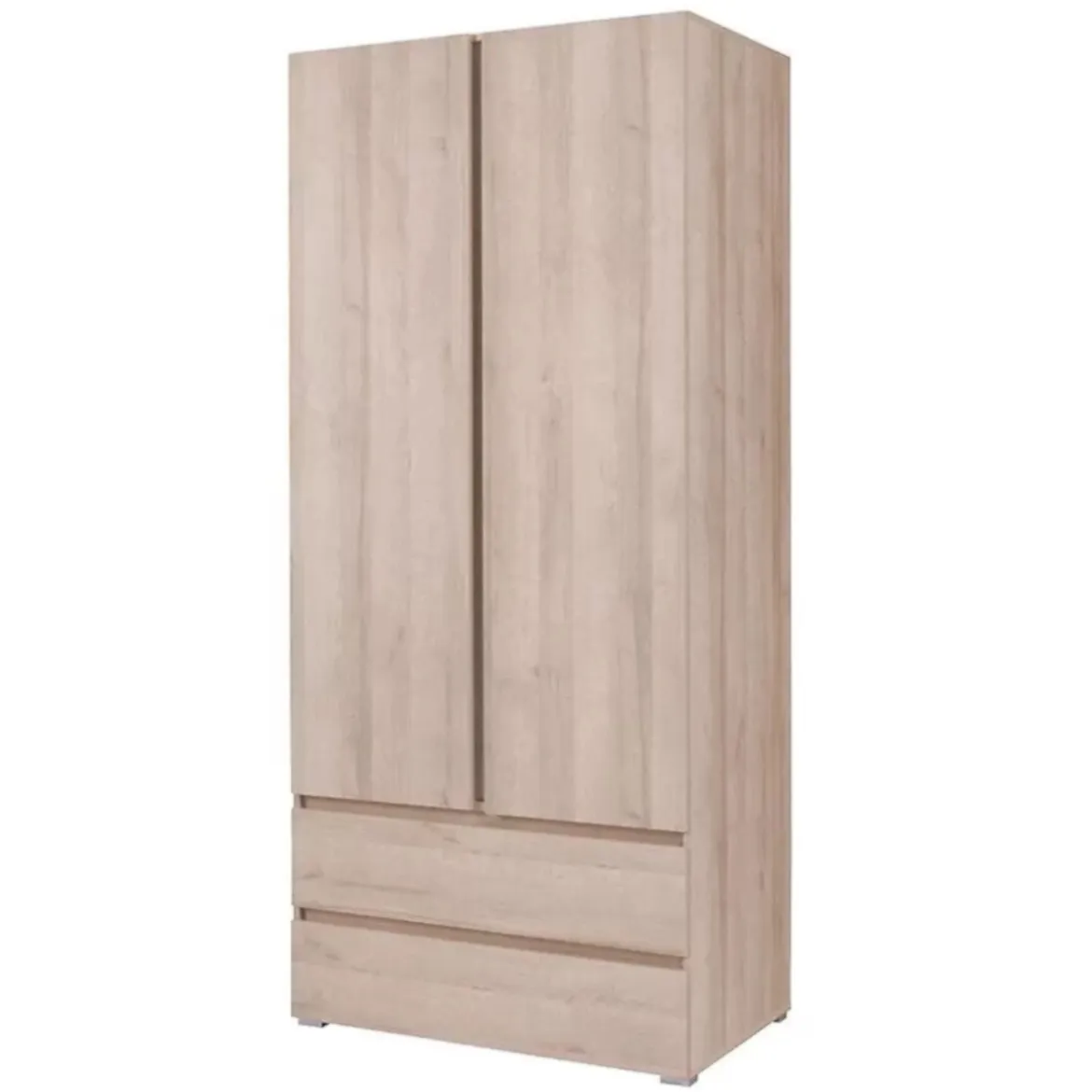 Cosmo ormar2 vrata+2 fioke 92x51x204 natur (sonoma hrast)