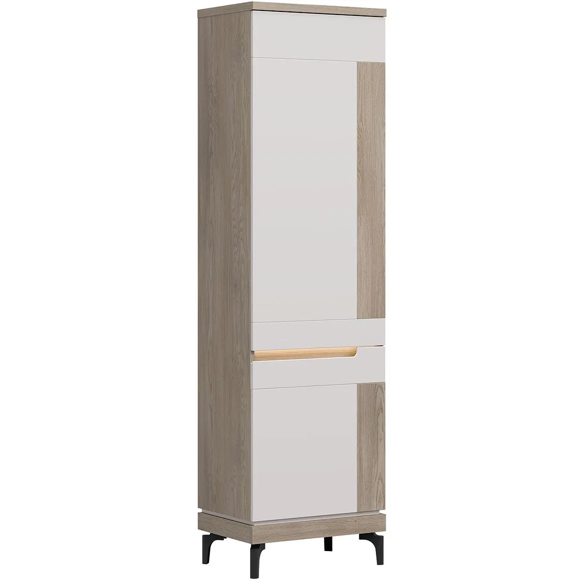 D Aston An10 Ormar 55x39x197 hrast/kašmir bež