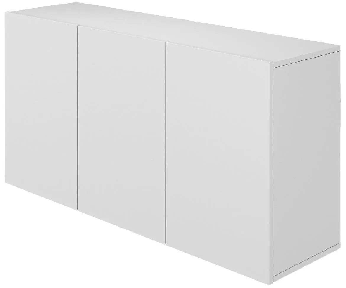 Dallas komoda 3 vrata 160x35x60cm beli