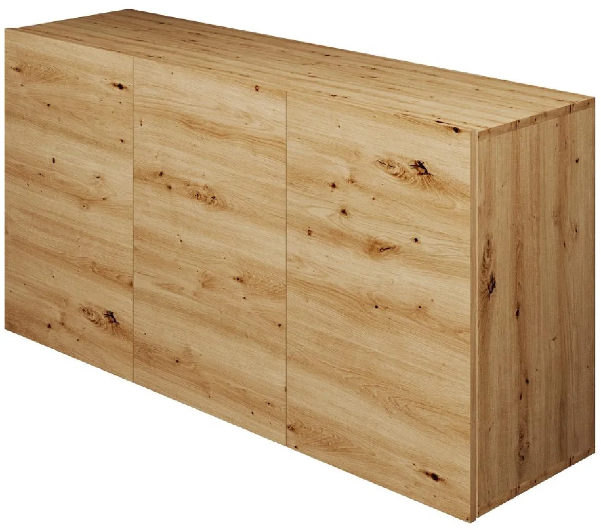 Dallas komoda 3 vrata 160x35x60cm natur(Artisan hrast)