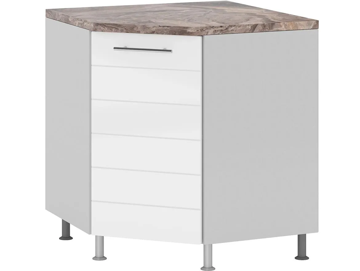 Daria kuhinjski element  DN  1D 75x75x82 cm beli