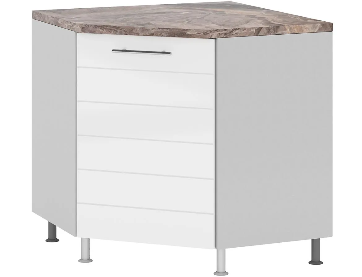 Daria kuhinjski element  DN 90x90 1D 82x82x82 cm beli