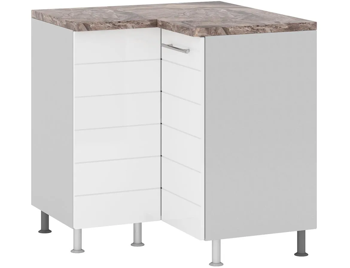 Daria kuhinjski element  DN 90x90 2D 82x82x82 cm beli
