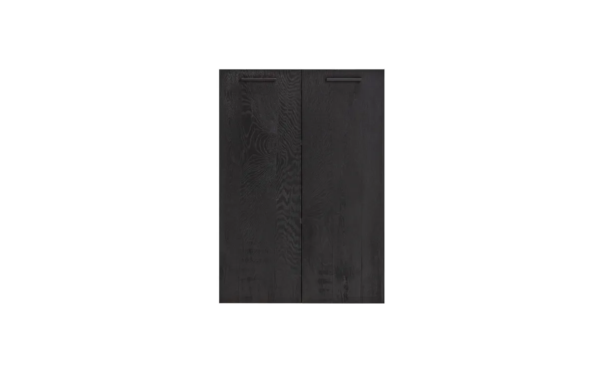 Davinci 2 vrata drvena 75x1,6x105 cm crna