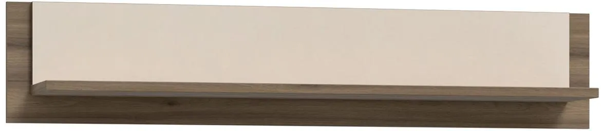 Dedelos  DDLB02 zidna polica 135x21,9x26,6 natur/bež