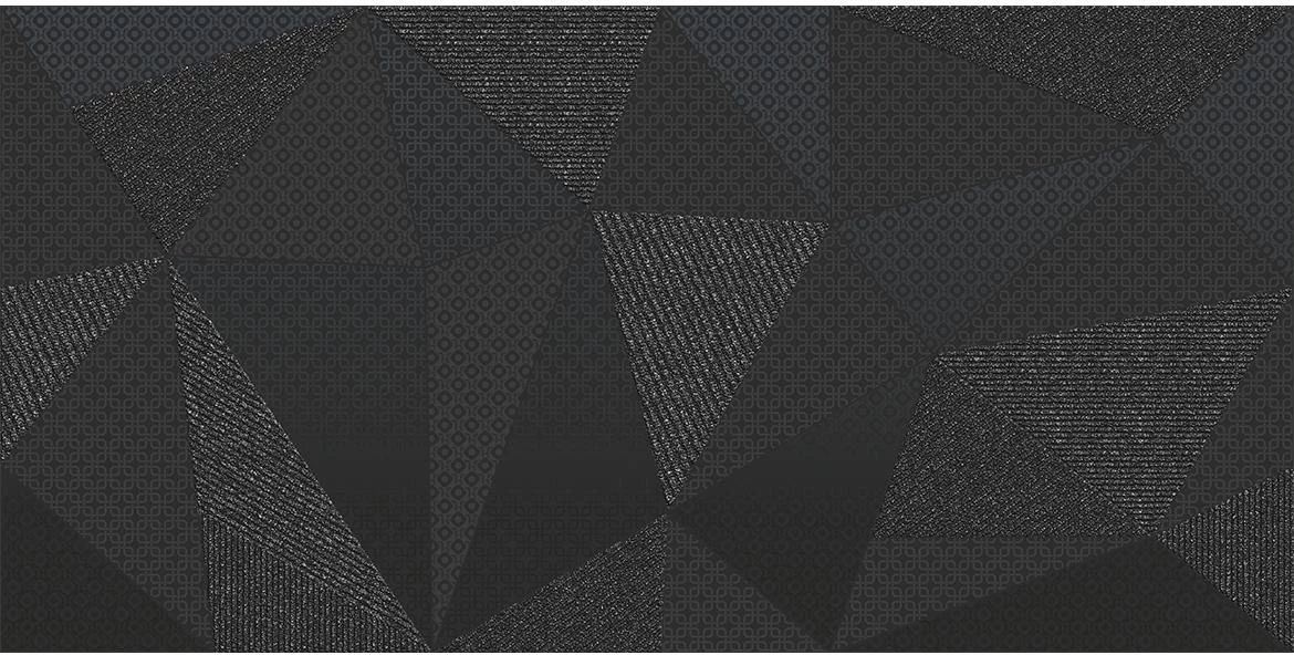 Dekor Alesia crna 30/60 rect.