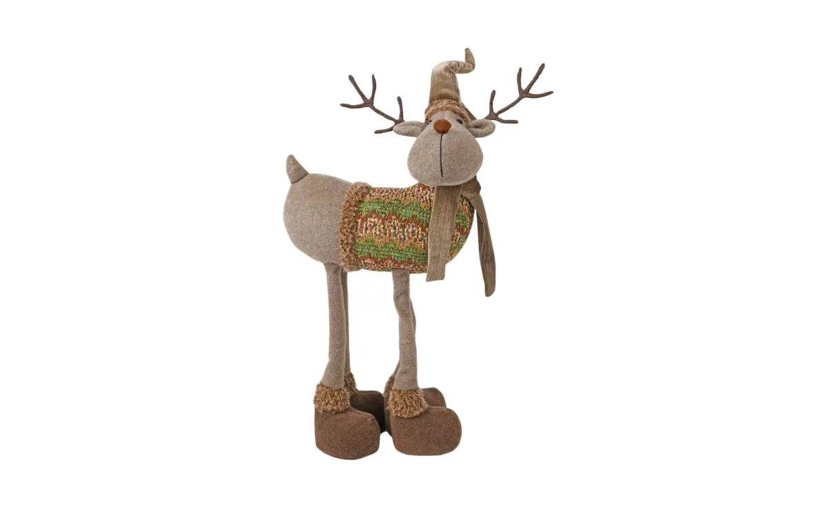 Dekoracija brown reindeer 68cm