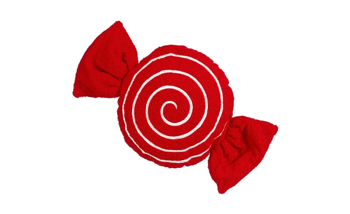 Dekoracija cushion candy red 54x10x31 cm