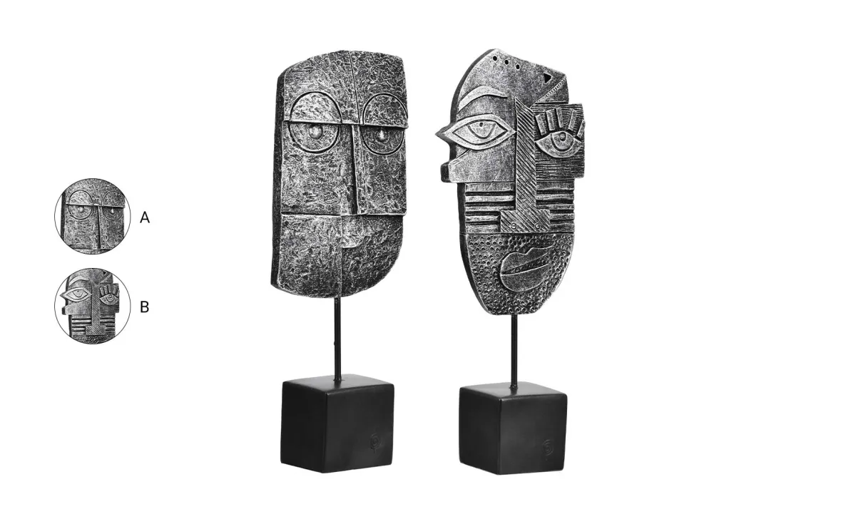 Dekoracija Face 24cm više vrsta