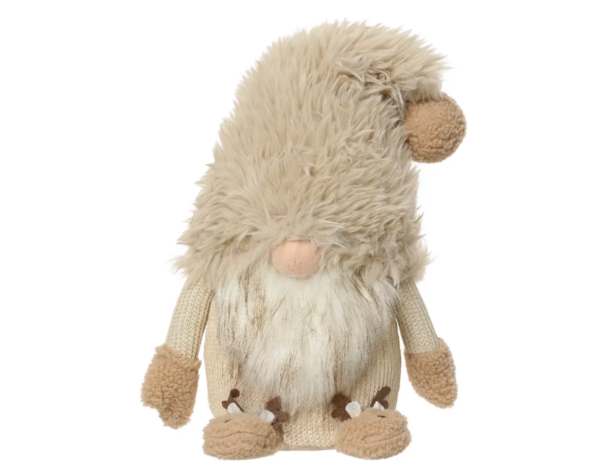 Dekoracija gnom cream 45 cm