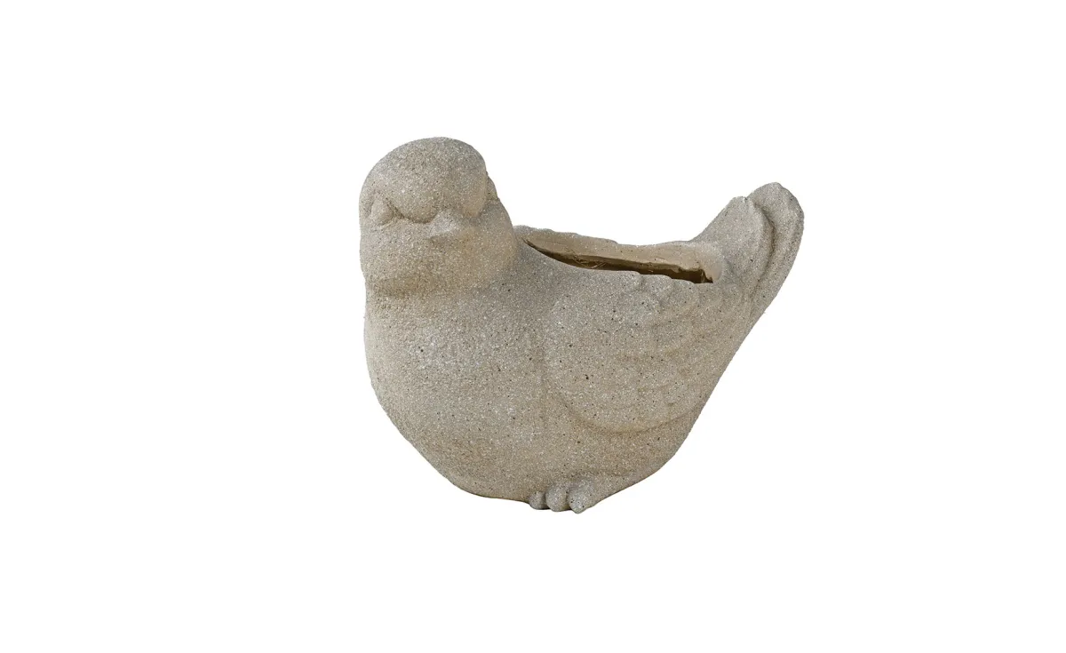Dekoracija LT34160-pc bird bež 33x22x25cm
