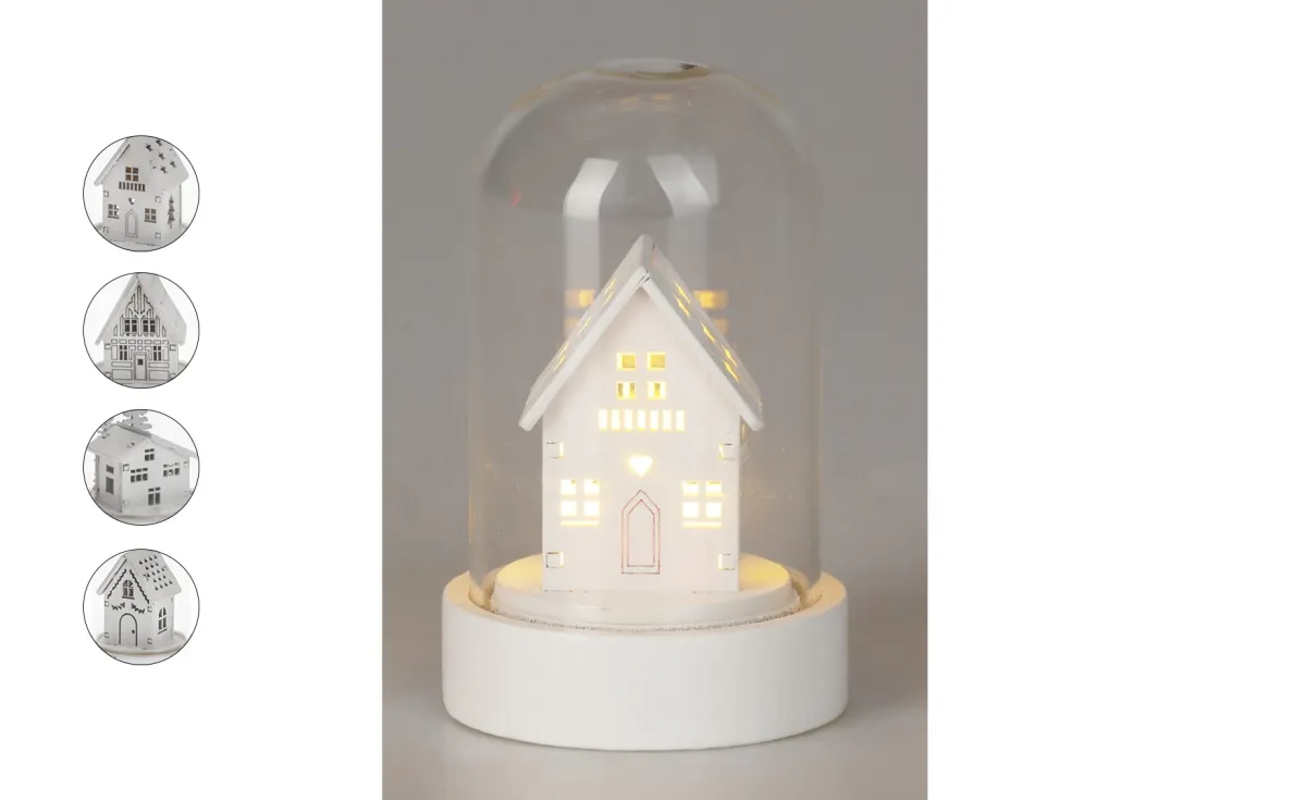 Dekoracija luna 5,5x9cm više vrsta led