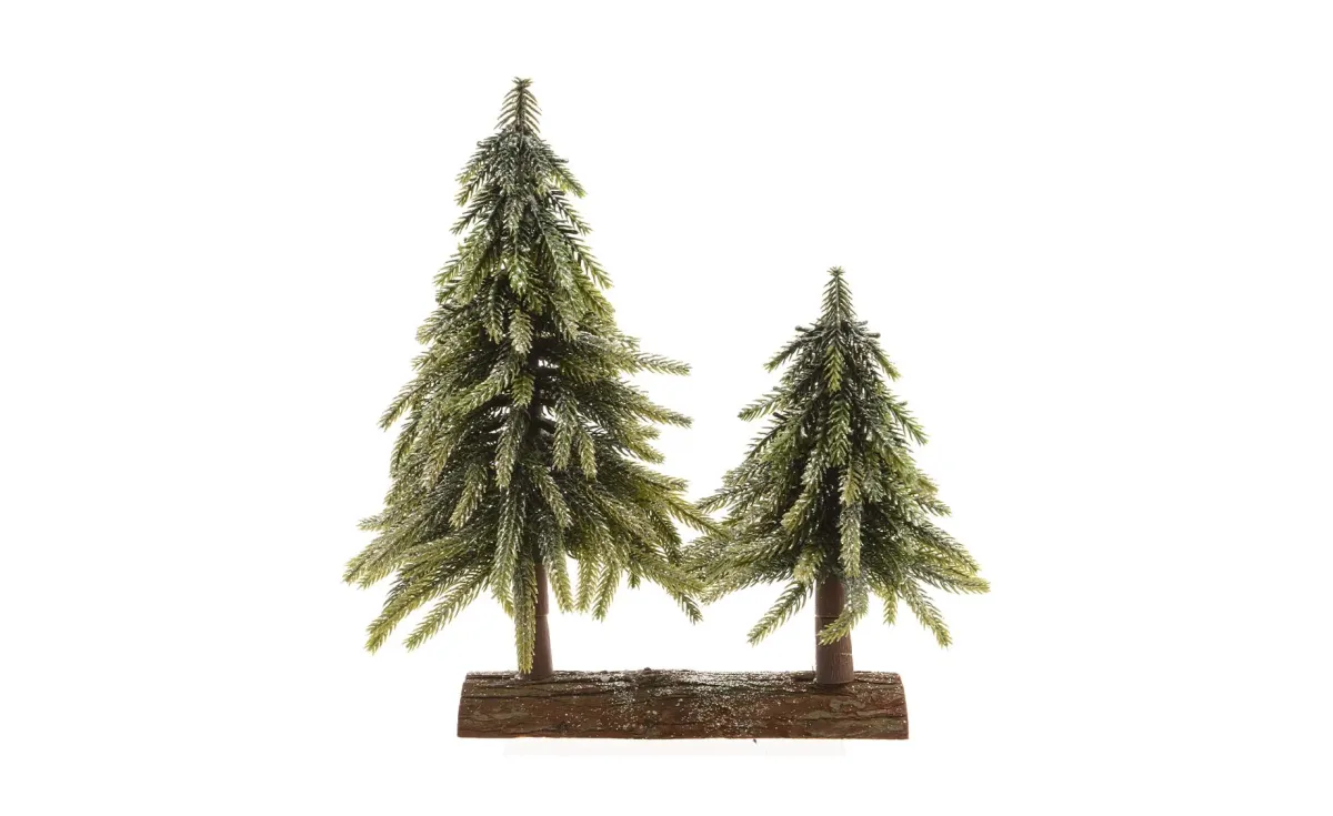 Dekoracija Mini tree glitter 28x16x28