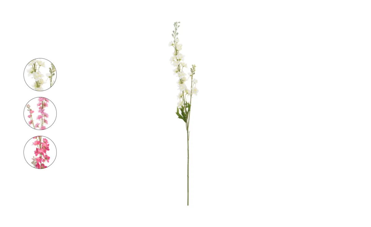 Dekorativna grana Delphinium 85cm više boja