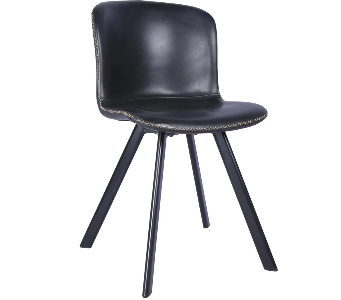 Dex Kt-Y2285 Pu-31 stolica 45x61x86 cm crna eko koža