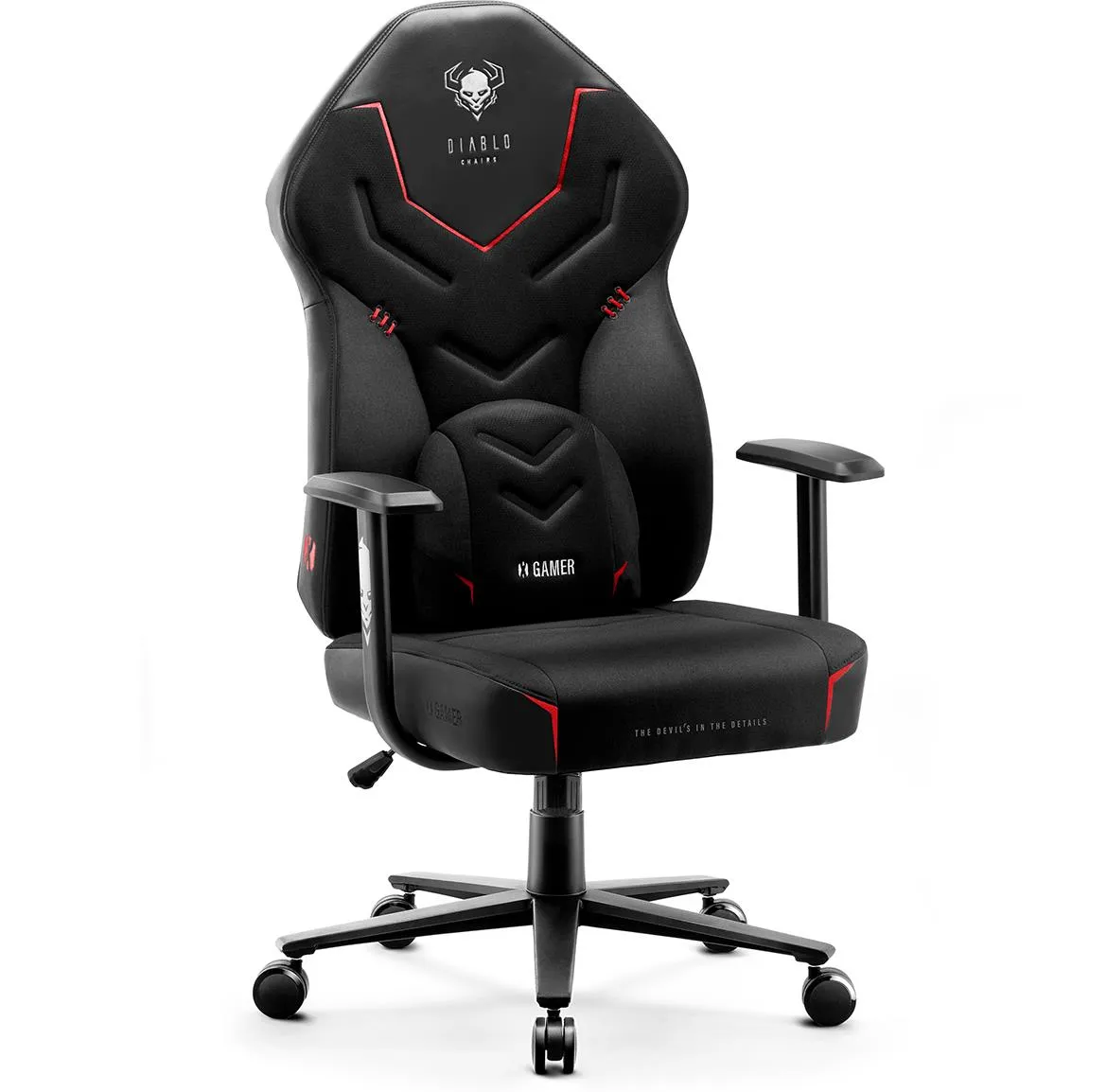 Diablo X-Gamer 2.0 kancelarijska stolica 68x56x118 cm crna