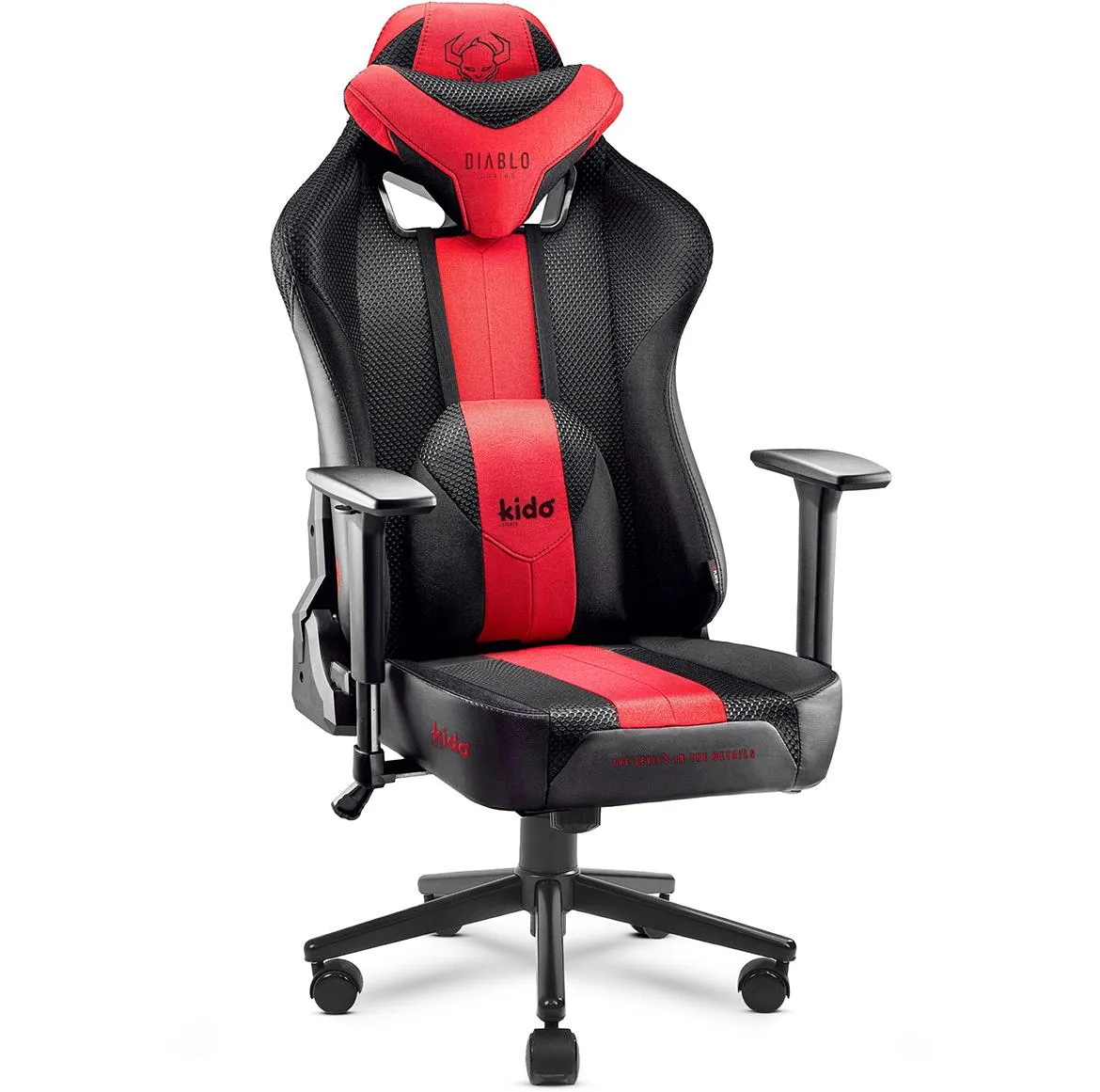 Diablo X-Player 2.0 kancelarijska stolica 58x45x111 cm crno/crvena