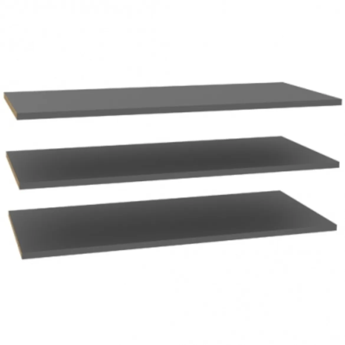 Dodatne police za Ormar 3 kom 112,8x51x2,2 cm