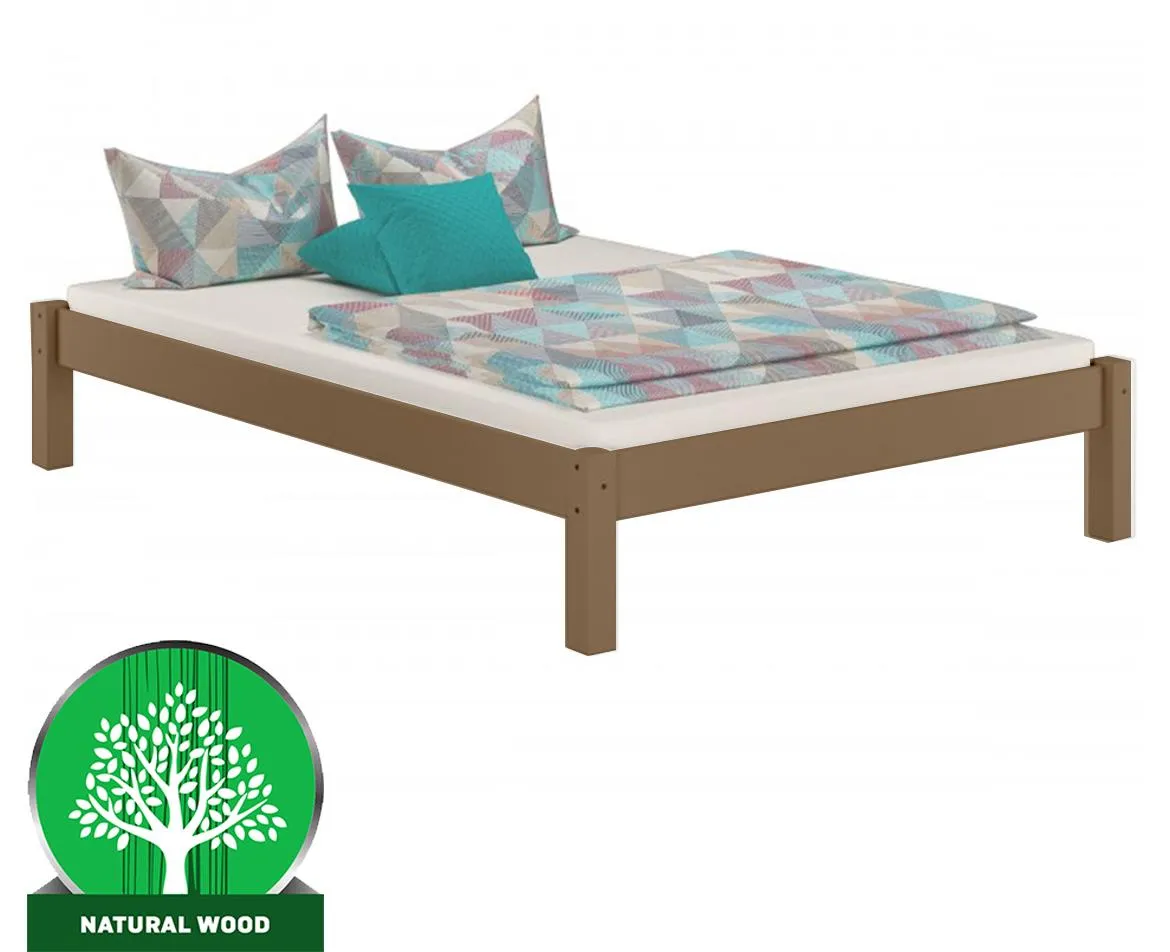 Dora krevet bez podnice 169x214x38 cm braon