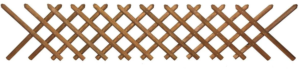 Drvena ograda 250x60cm