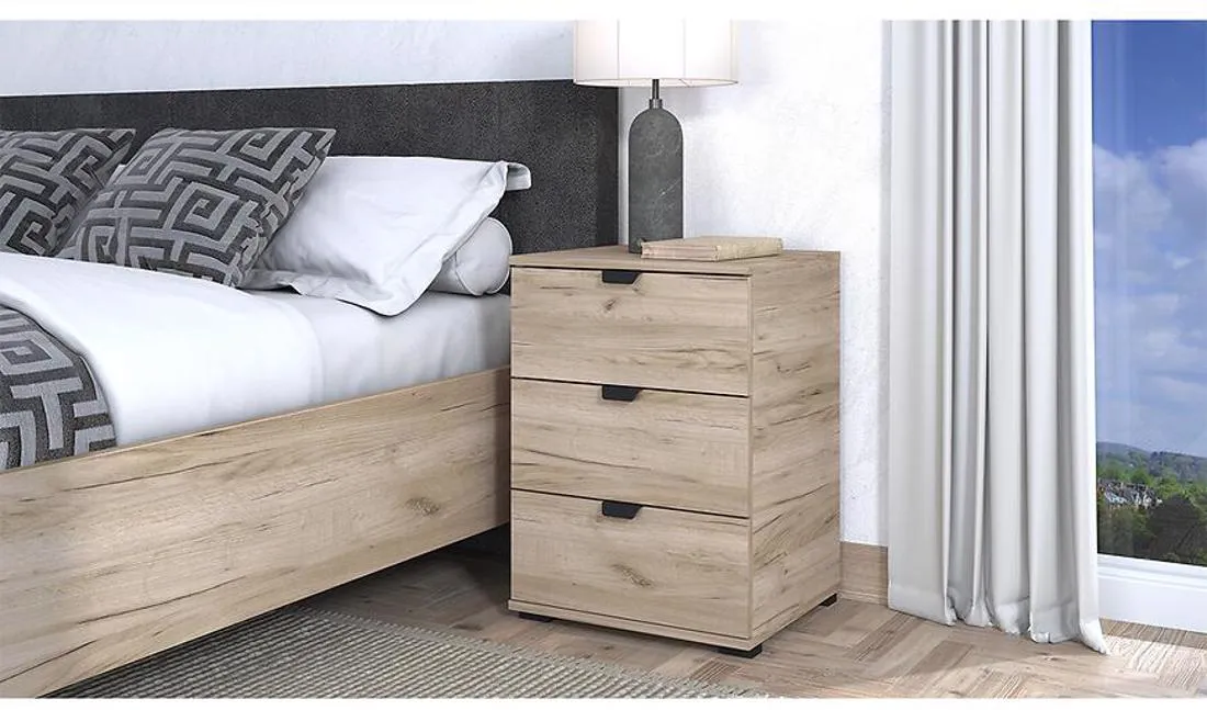 Duerto nocni ormaric 45.2x40x63 cm sivi hrast