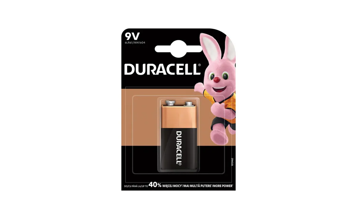 Duracell 9V baterija
