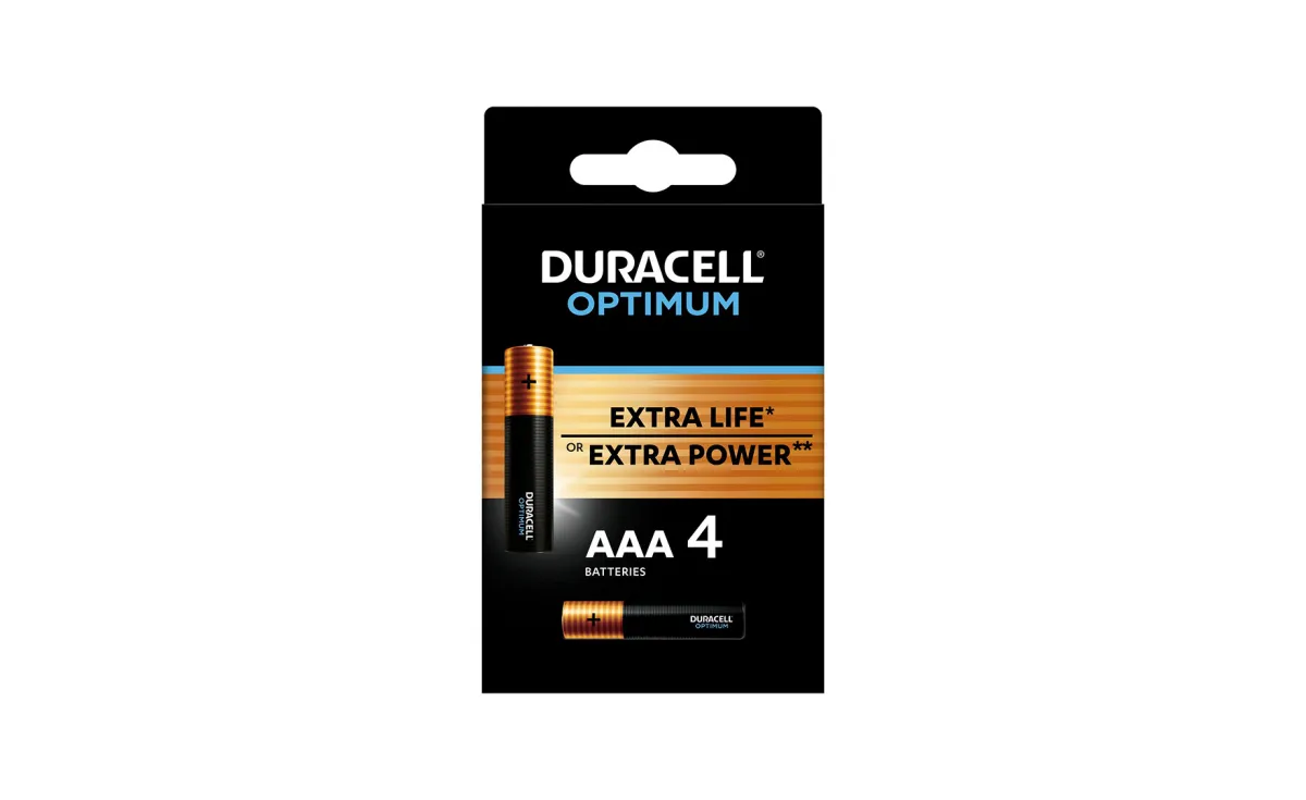 Duracell Optima AAA K4 baterije