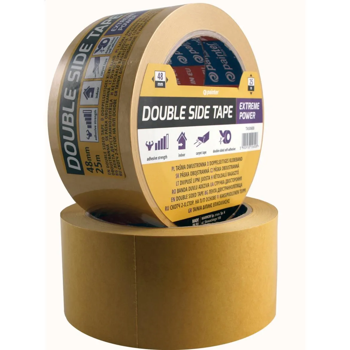 Dvostrana lepljiva traka Painter 48mm x 25m