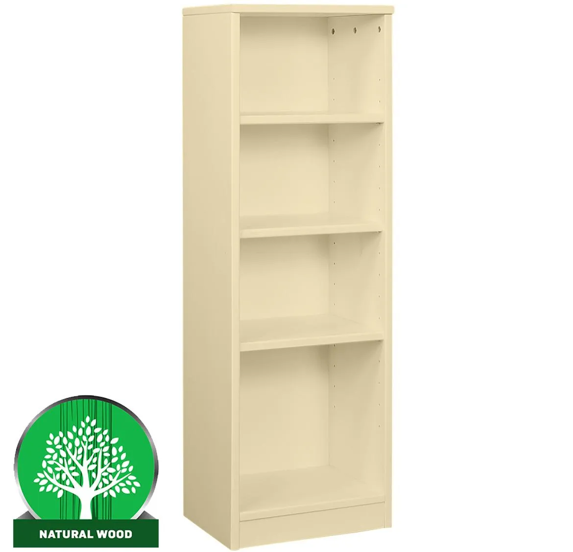 Eko 120 polica 4 otvora 40x30x120 cm natur lakirani