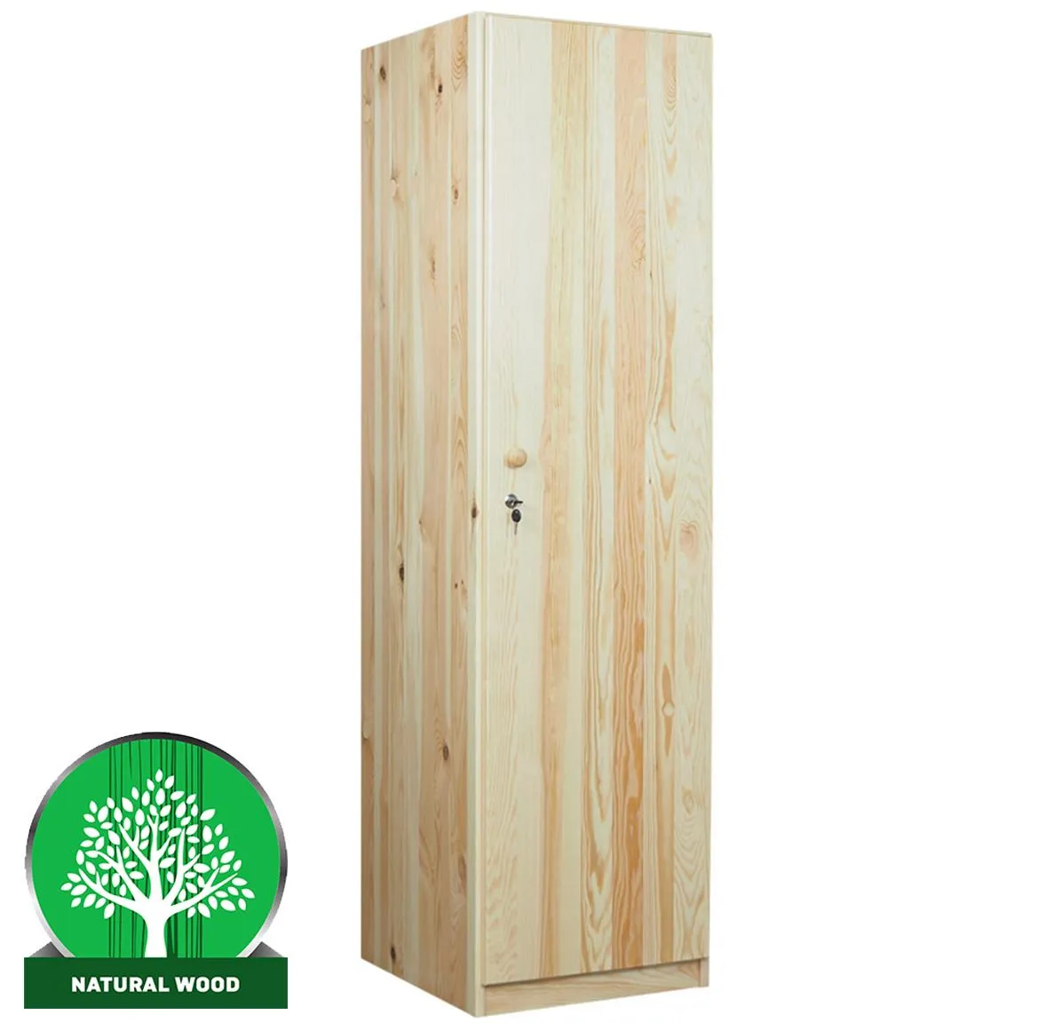 Eko 60 ormar  1 vrata 60x50x180 cm natur lakirani