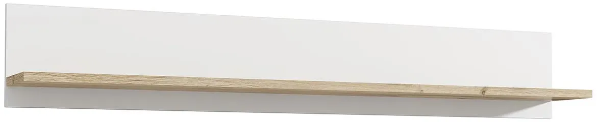 Elara ERXB02-C586 zidna polica 160x21,9x25,6 bela