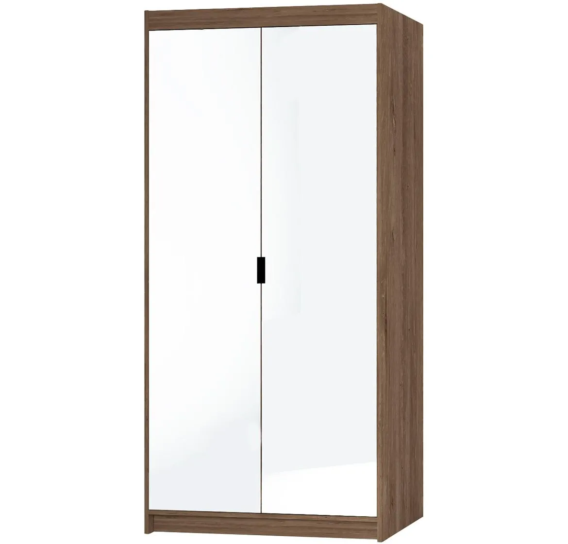 Elena 2D ormar 2 vrata/ogledalo 89,7x53x190,5 cm tamni hrast