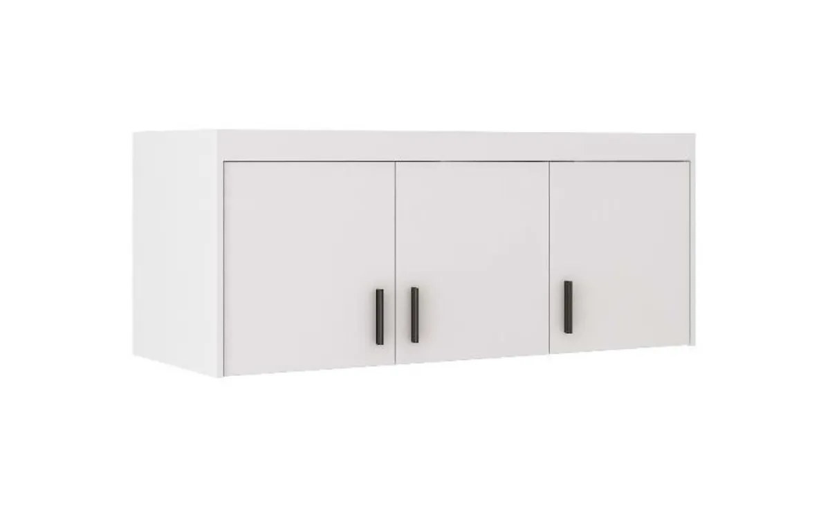 Elena nadogradnja 3 vrata 133x53x55 cm bela
