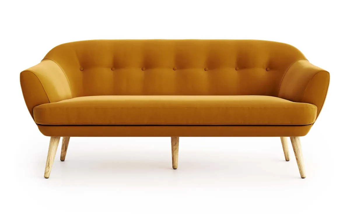 Elsa trosed boja senfa 182x88x78 cm