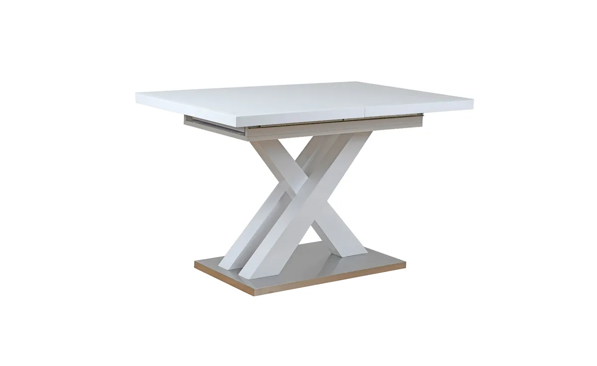 Elvira sto produživi 120(160)x80x75cm beli