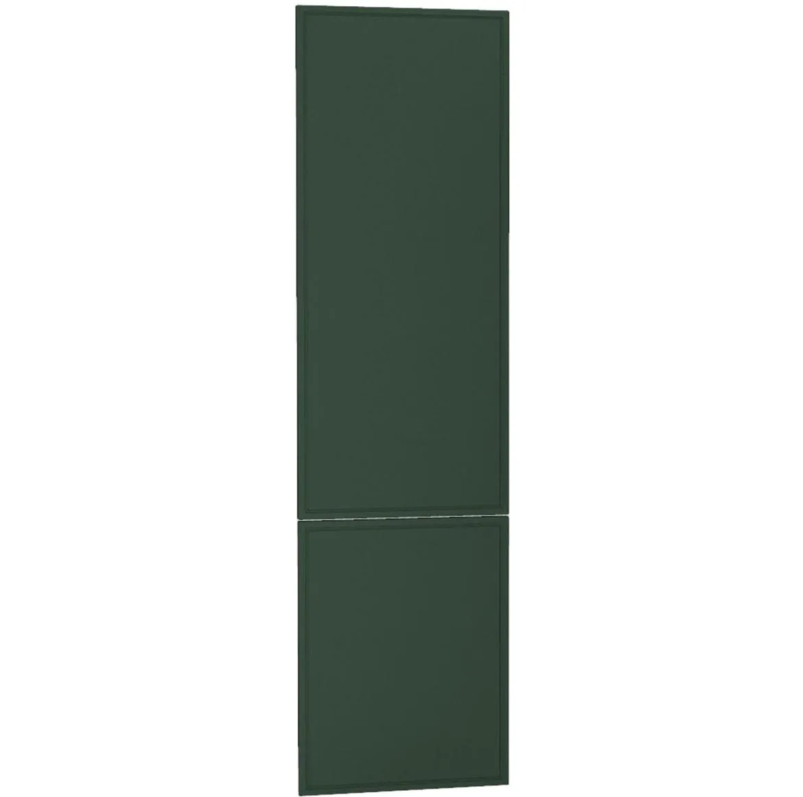 Emily 720 + 1313 bocna strana 56,4x1,6x203,3 cm zelena