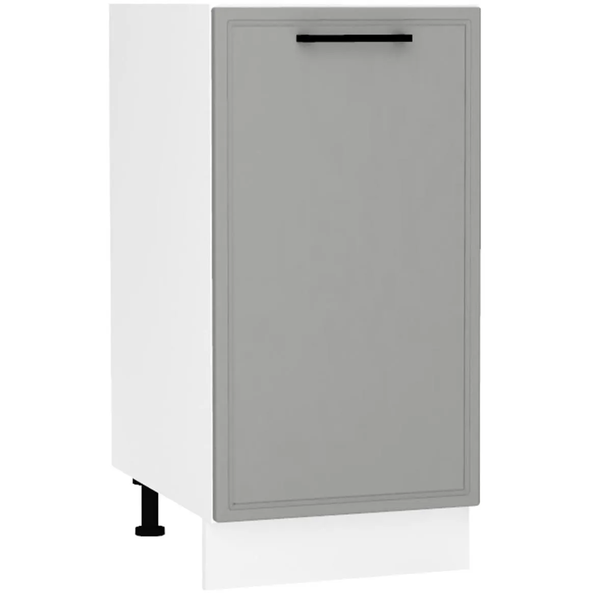 Emily D40 PL kuhinjski element 1 vrata 40x52,4x82 cm belo/sivi