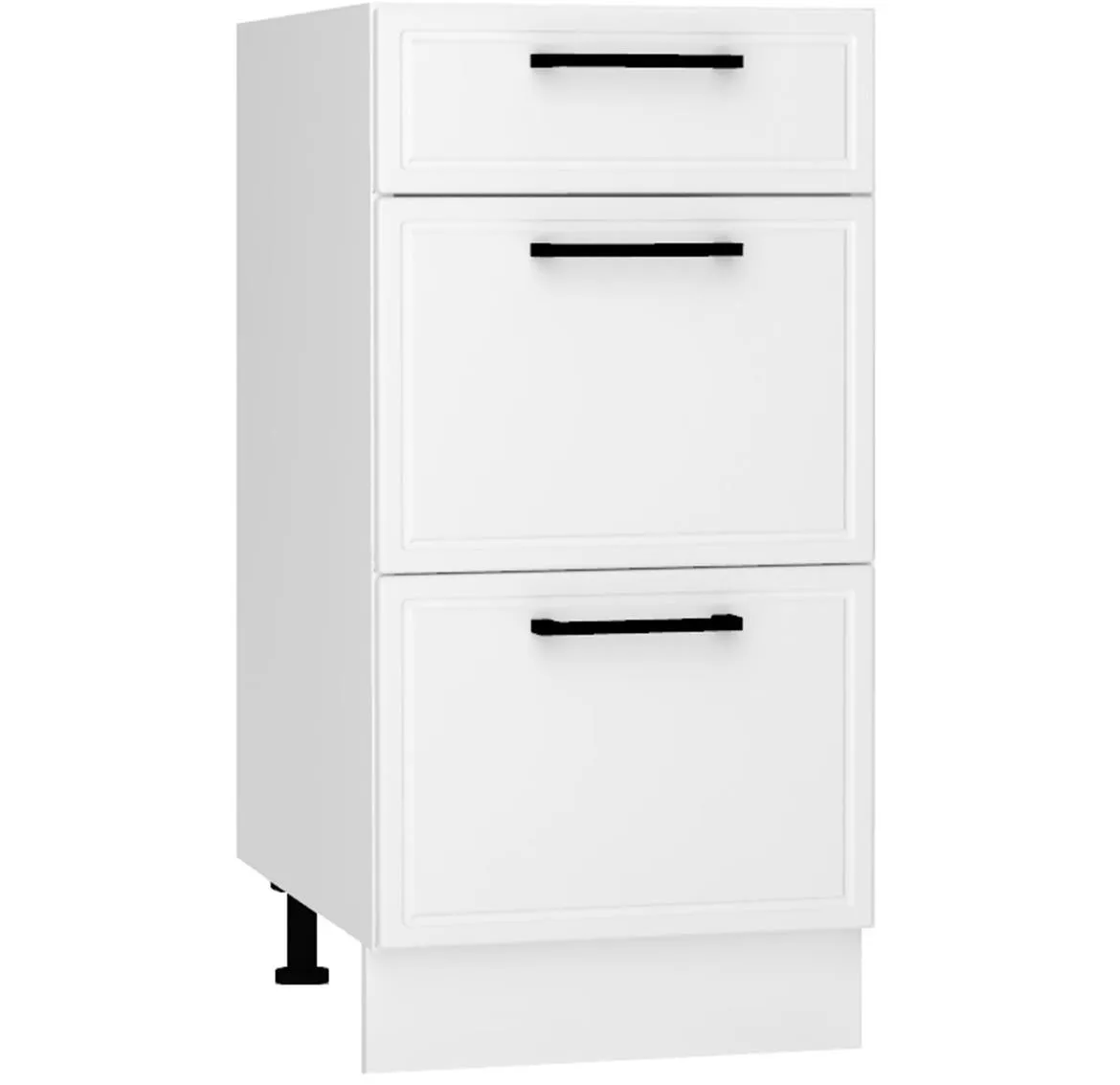 Emily D40S/3 kuhinjski element 3 fioke 40x52,4x82 cm beli