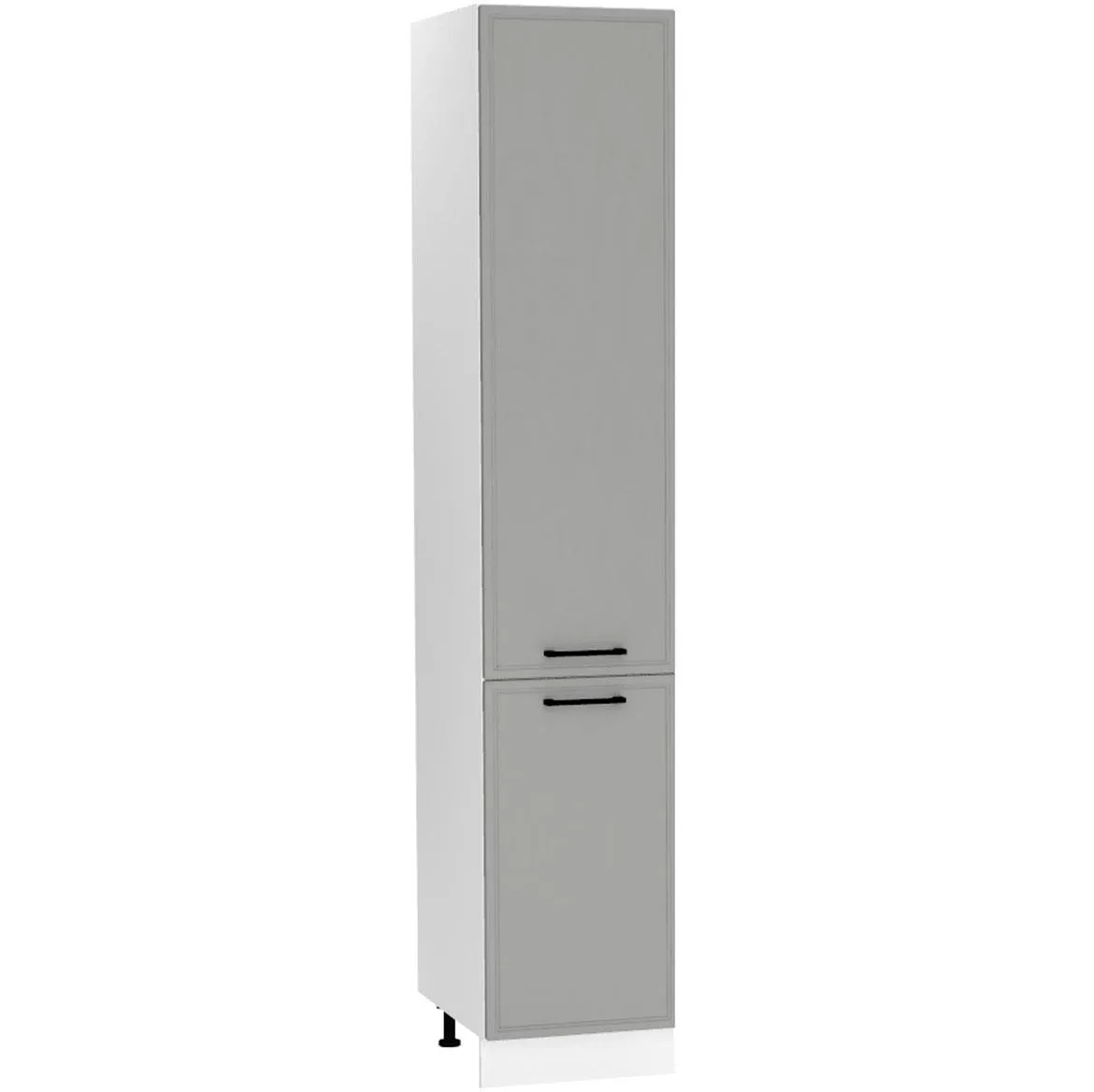 Emily D40SL 2133 PL 2FR kuhinjski element 2 vrata 40x56x213,3 cm belo/sivi