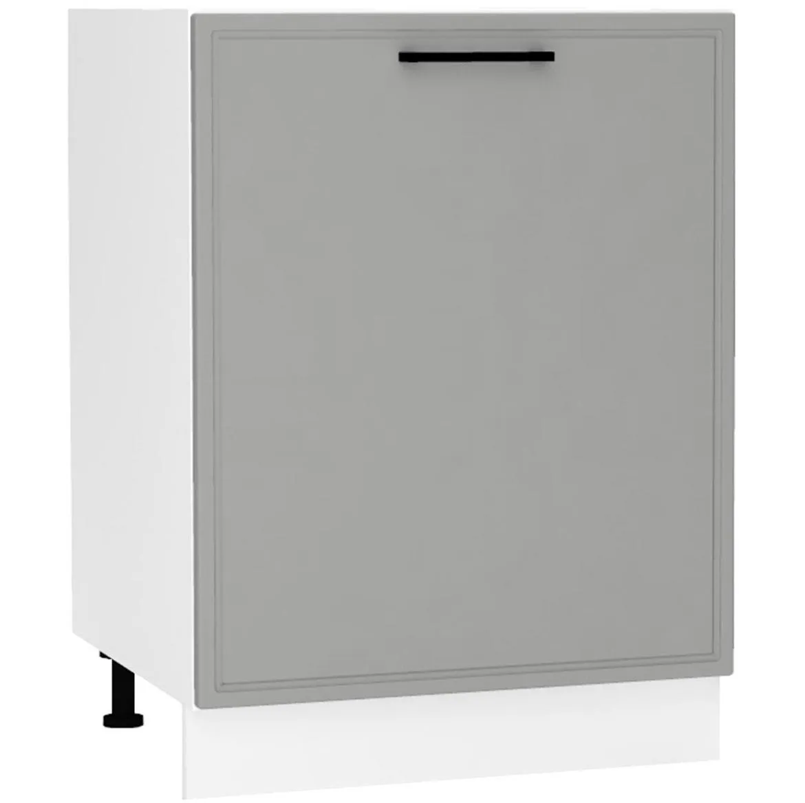 Emily D60 PL kuhinjski element 1 vrata 60x52,4x82 cm belo/sivi